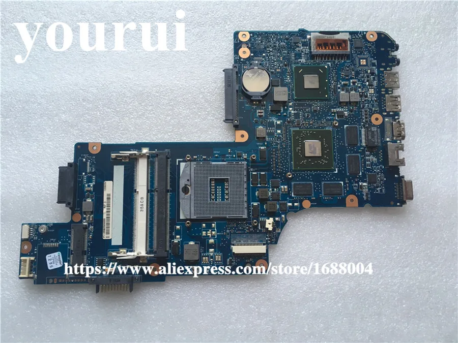 Laptop motherboard with vga chipsets For C850D L850D H000052370 Motherboard Fully Tested &amp Working Perfect | Компьютеры и офис