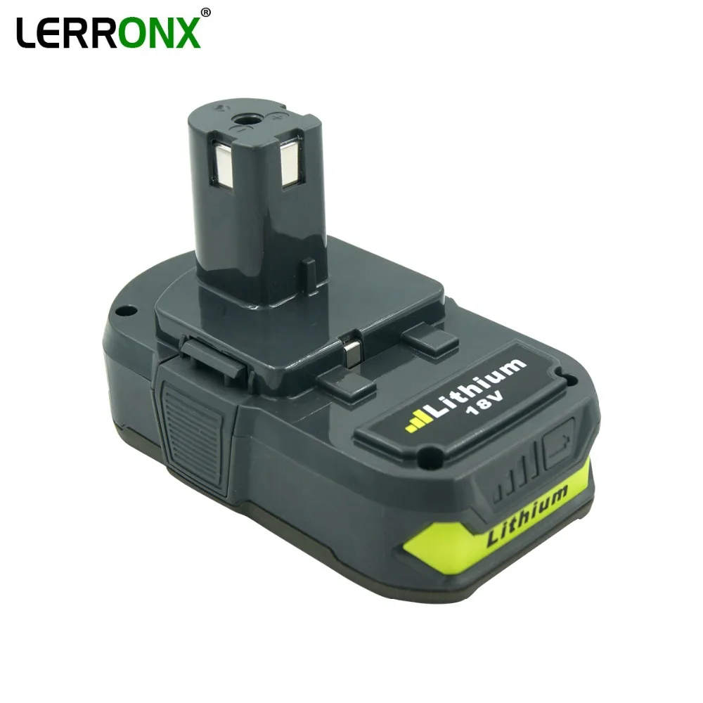 Аккумуляторная батарея для дрели LERRONX 18 в 2 5 Ач литий ионная аккумуляторная Ryobi ONE