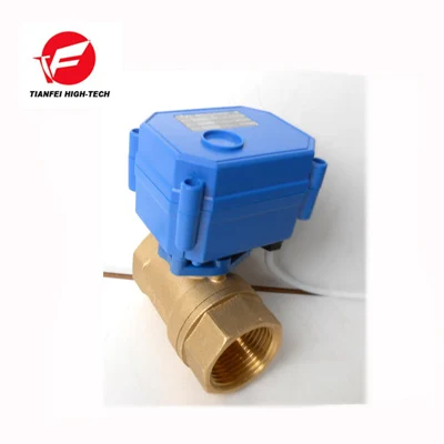 ADC9-24V CR02 CR03 CR04 DN15 DN20 DN25 латунь оба женские BSP уменьшенный диаметр CWX-15N 2 нм Мини моторизованный шаровой клапан для сточных вод