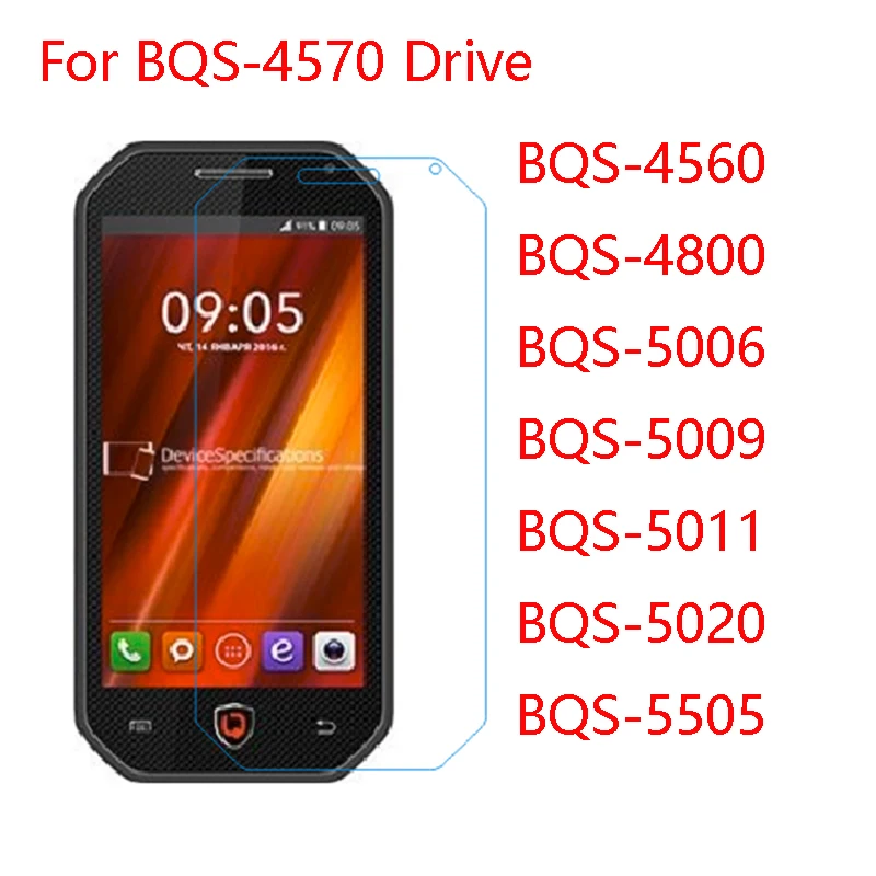 

(2-Pack) 9H flexible glass film For BQS-4570,4560 Golf,4800 Blade,5006 Los Angeles,5009 Sidney,5011 Monte Carlo,5020 Strike,5505