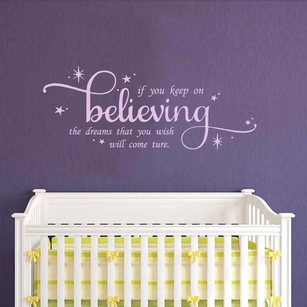 If you keep on believing, the dreams that you wish will come true