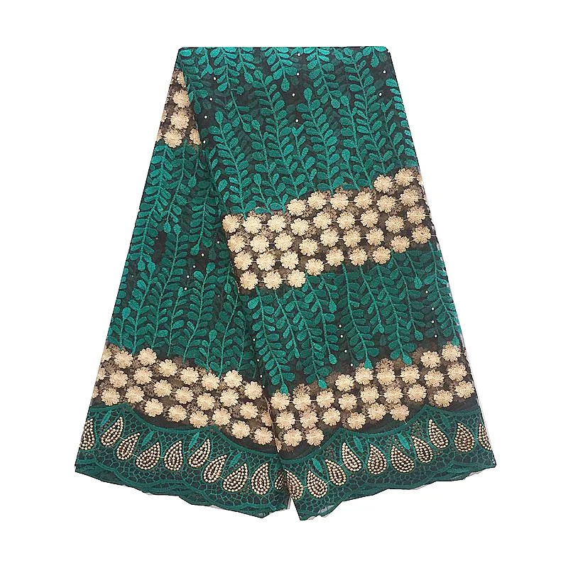 Green Lace Fabric