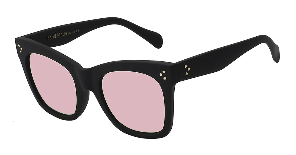 XIU новые солнцезащитные очки женские брендовые дизайнерские ретро Винтажные Солнцезащитные очки Модные женские солнцезащитные очки большая оправа UV400 - Цвет линз: C5 Pink mirror