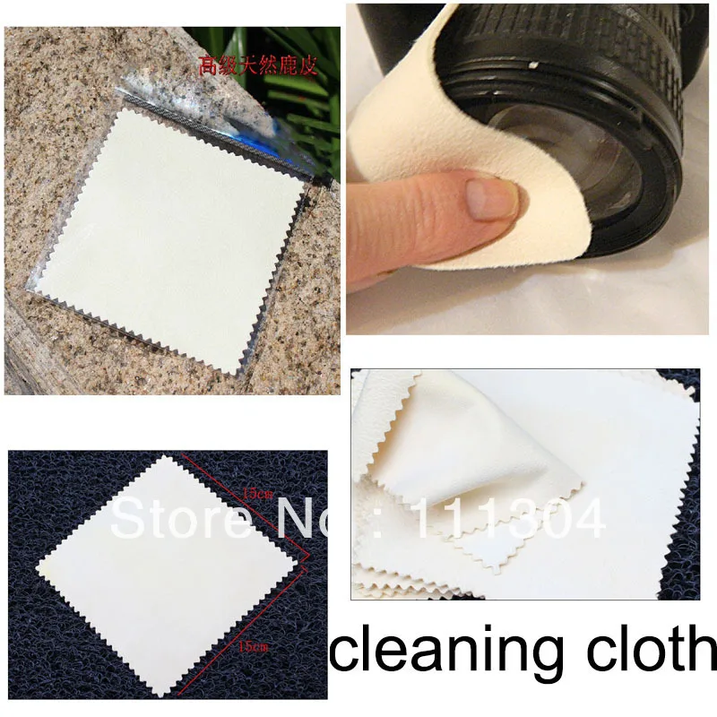 

free ship Chamois leather chammy microfiber cleaning cloth for DSLR Lens camera lens Eyeglasse cleaning cloth microfiber Soft