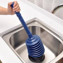 Синий цвет туалетный насос Closetool раковина устройство для избавления от засоров Туалет вакуумный присоска вантуз инструмент для очистки ванной продукт