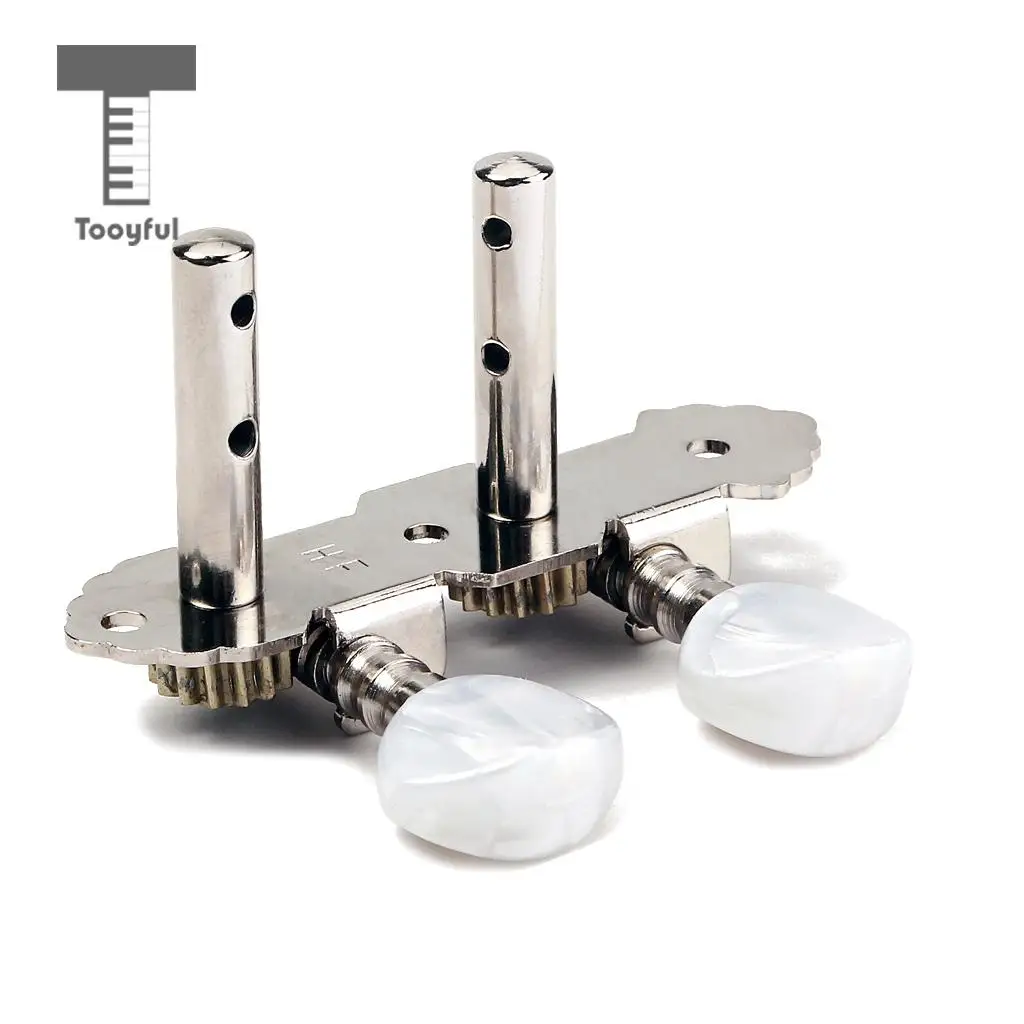 1R1L Guitar Tuning Pegs Key Machine Head Tuners for 4 String Cigar Box Ukulele Uke Mini Guitar