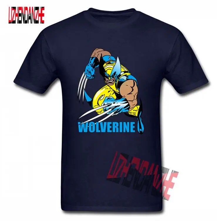 X men Wolveriner Мужская 3D Футболка женские летние хлопковые футболки с короткими