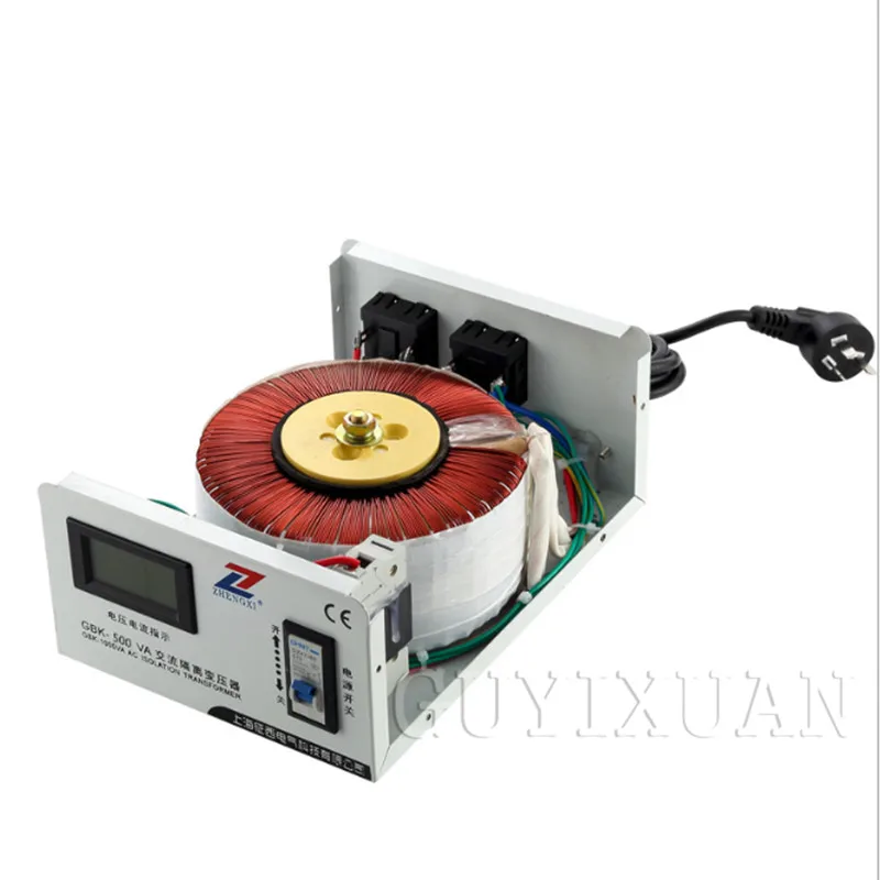 US $53.80 220V500W Ring Isolation Transformer Isolation Filter AntiInterference TransformerToroidal Transformer