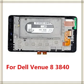 

NEW For Dell Venue 8 3840 Tablet PC Touch Screen Panel Digitizer Glass LCD Display Assembly Frame Bezel Replacement B080UAN01.4