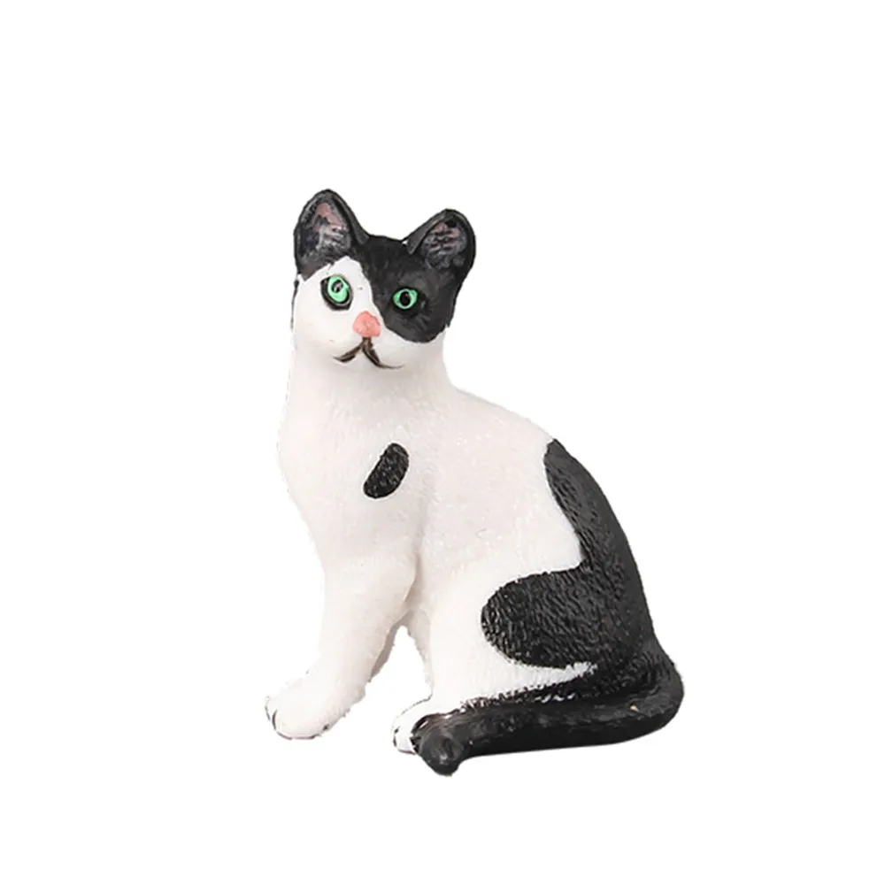 

Pretend Play Toys Educational Toy Black Bear Model Learning Toys Emulated Collectors Gift For Children drop shipping A8724
