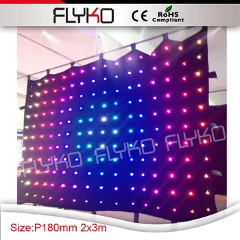 

Free shipping diy led video cloth programmable