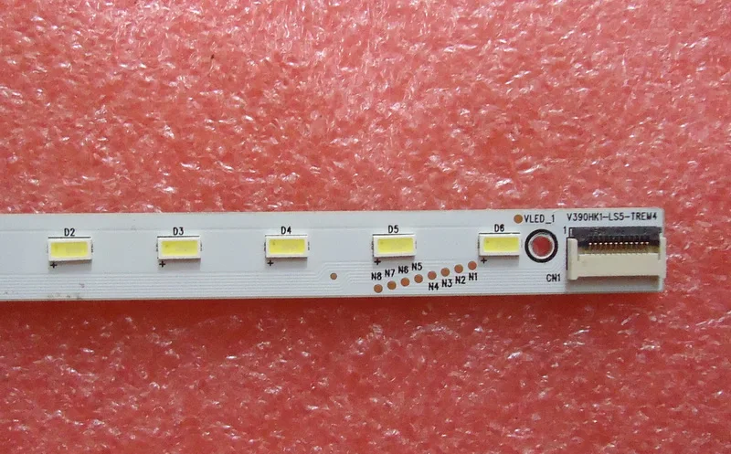 

FOR TCL L39E5090-3D backlight 4AD074762 V390HK1-LS5-TREM4 1piece=48LED 495MM