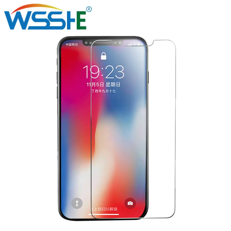Tempered Glass For iphone XS MAX 8 7 6 Plus screen
