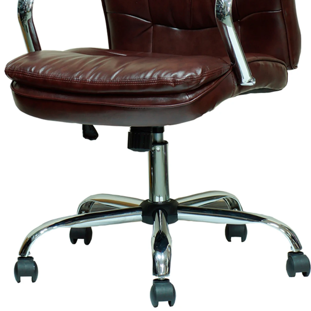 94649 البني كرسي مكتب Barneo K-2 مثقب الايكولوجية جلدية عالية الخلفي كروم تصلح مع أشرطة جلدية شحن مجاني في روسيا 94649 البني كرسي مكتب Barneo K-2 مثقب الايكولوجية جلدية عالية الخلفي كروم تصلح مع أشرطة جلدية شحن مجاني في روسيا