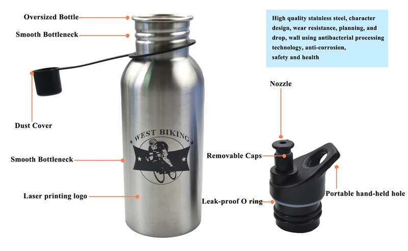 الغربية ركوب الدراجات الرياضية السفر Drinkware غلاية الفولاذ المقاوم للصدأ MTB دراجة ركوب الغرافة شورت مخصص لركوب الدراجات الهوائيّة الجبلية زجا... الغربية ركوب الدراجات الرياضية السفر Drinkware غلاية الفولاذ المقاوم للصدأ MTB دراجة ركوب الغرافة شورت مخصص لركوب الدراجات الهوائيّة الجبلية زجا...