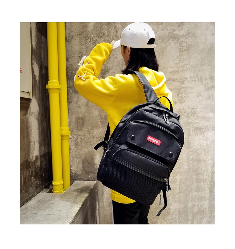 2017 Women Backpacks For Teenage Girls Youth Trend Schoolbag Student Bag Menghuo BRAND Nylon Waterproof Laptop Backpack Mochilas (45)