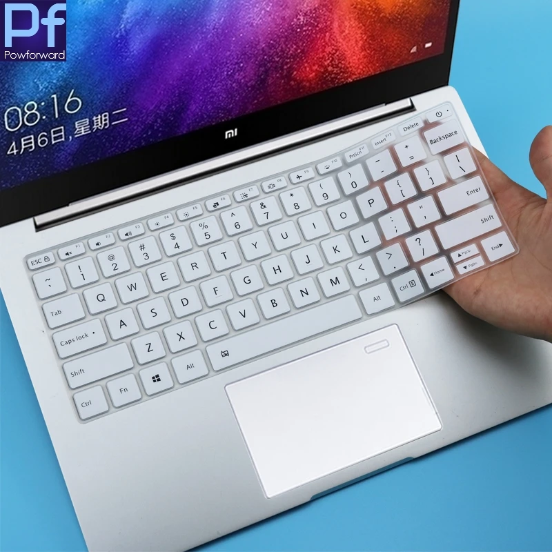 Силиконовый чехол с клавиатурой для Xiaomi mi notebook Air 13,3 дюймов mi book Air 13, Защитная пленка для ноутбука 13