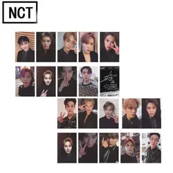 1 упак. Kpop NCT NCT127 обычный-нерегулярный Альбом Бумажные фотокарты Taeyong Jaehyun Yuta Self Made Autograph Photocard плакат