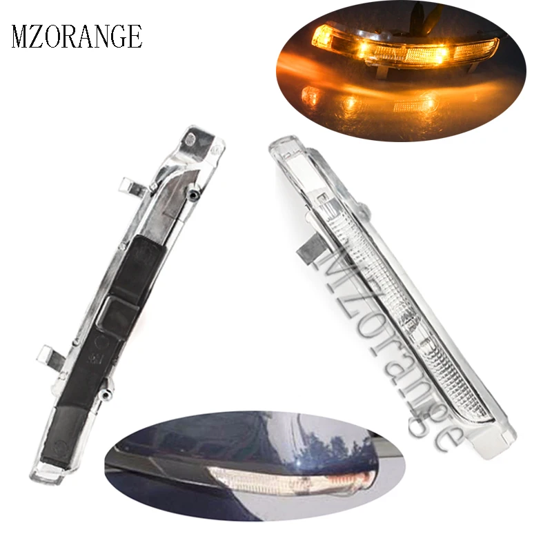 

MZORANGE Rear View Mirror Turn Signal Light Side Mirror led lamp for Skoda Octavia SUPERB 2009-2013 Turn Signal Wing Repeater