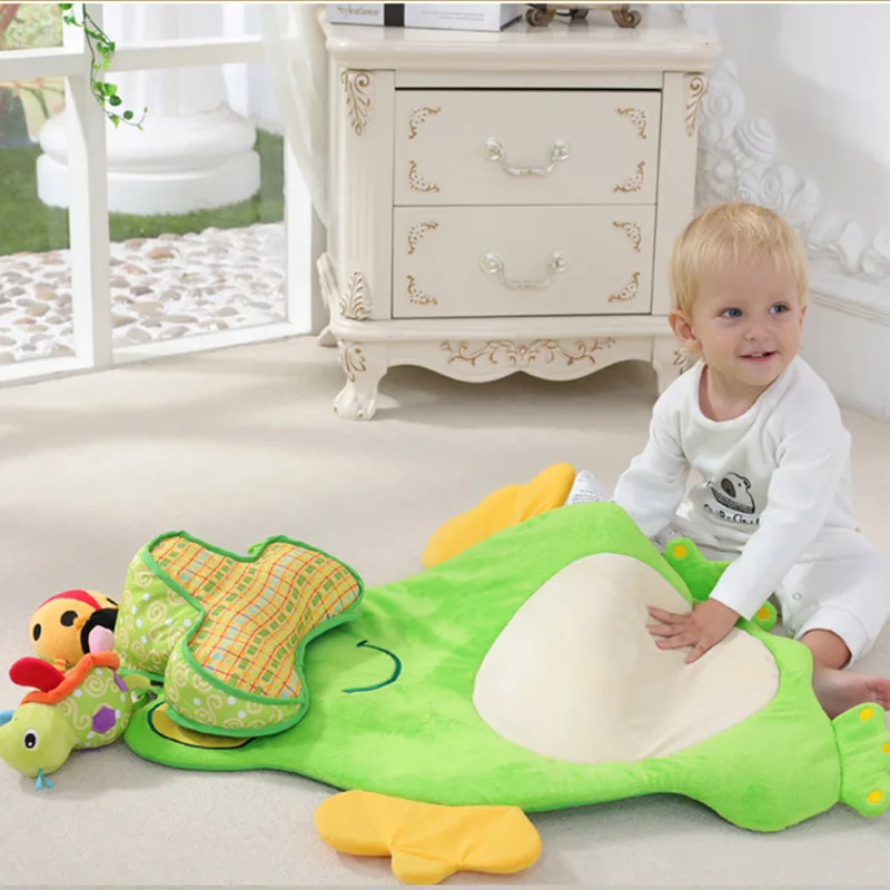 

Cartoon Frog Carpet Newborn Kids Play Rug Baby Crawling Blanket Padded Mat Toddler Room Decoration AN88