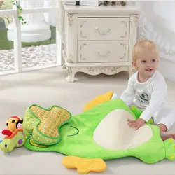 Мультфильм коврик-лягушка новорожденных детей играть ковры ребенка Ползания мягкое одеяло коврики Детская комната украшения AN88