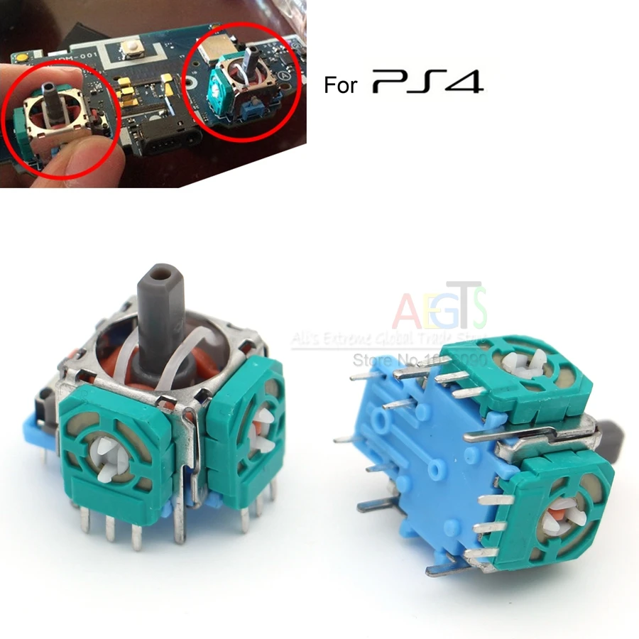 

10Pcs 3D Analog Sensor Axis Module Switch for PS4 3D Joystick Case Repair Parts for Dualshock4 Controller PS 4 Case Freeshipping