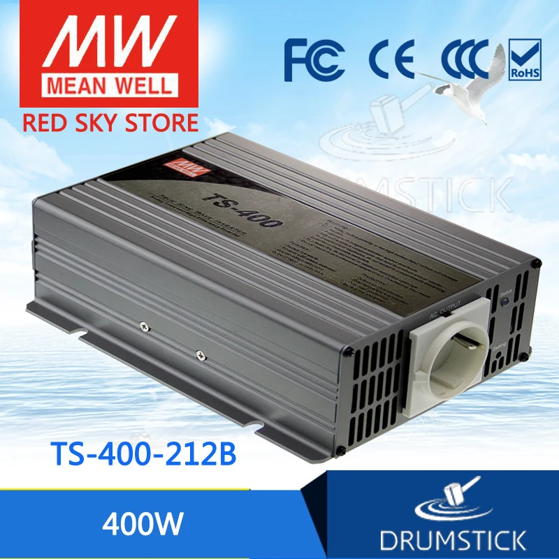 

Selling Hot MEAN WELL TS-400-212B EUROPE Standard 230V meanwell TS-400 400W True Sine Wave DC-AC Power Inverter