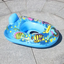 Детская Надувная яхта с героями мультфильмов, детская лодка для плавания, детское кольцо для плавания, надувное кольцо для плавания, реквизит для плавания, детская игрушка для игры в воду