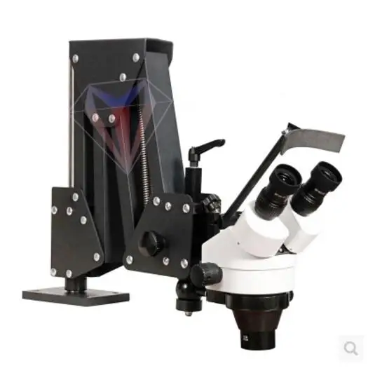 Микроскоп с гибким кронштейном для ремонта ювелирных изделий из камня и алмазов - Цвет: complete set