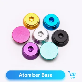 

Quartz Banger 30pcs RDA Atomizer Base Stand Metal Holder Display for Skyline RTA Doggy Style Taifun GT3 mini RDA RBA Vape Tank