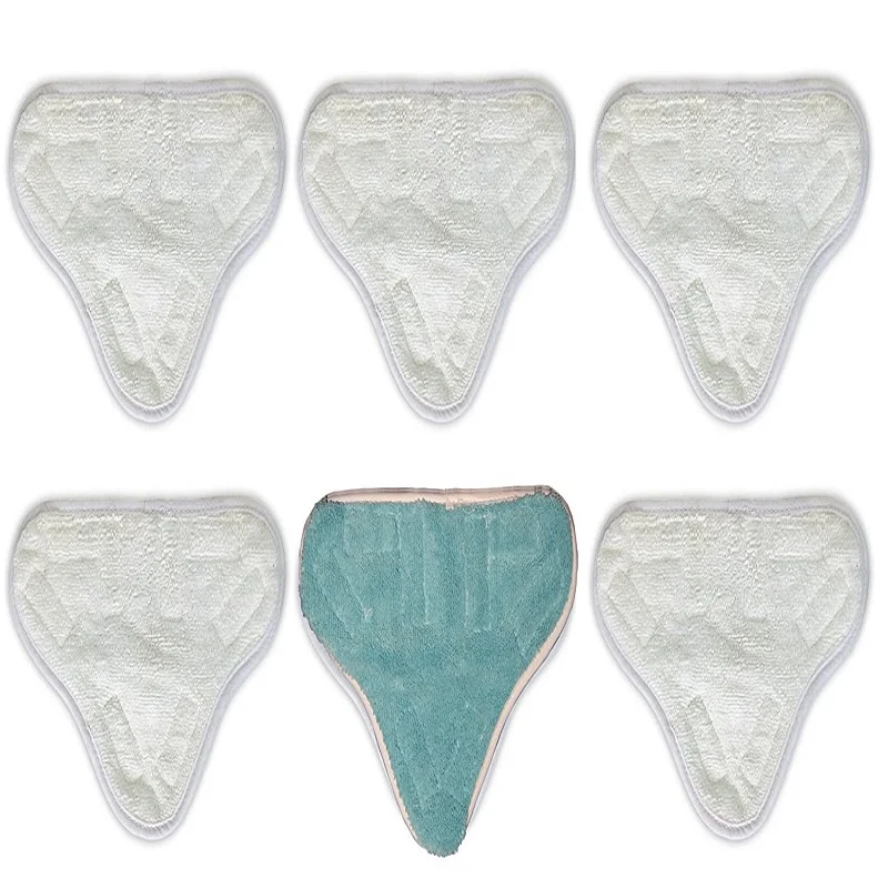 2Pcs Replacement Microfibre Pads Compatible For Steam Mop H2O H20 X5