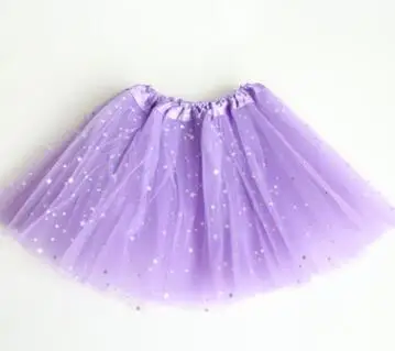 11 цветов, бальное платье, юбка-пачка принцессы для маленьких девочек, детская праздничная одежда для балета, Одежда для танцев, юбка-американка - Цвет: purple