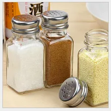 3 шт./партия, креативный cruet/стеклянный контейнер для приправ/соли и банка для перца/банка для перца, барбекю, специй, банок, барбекю
