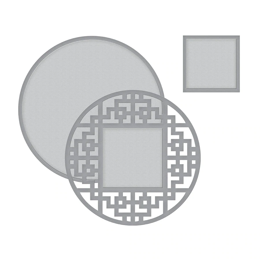 Монетное окно металлическая пресс-форма Серебряный трафарет для скрапбукинга альбом фото тиснение шаблон бумажные карты рукоделие