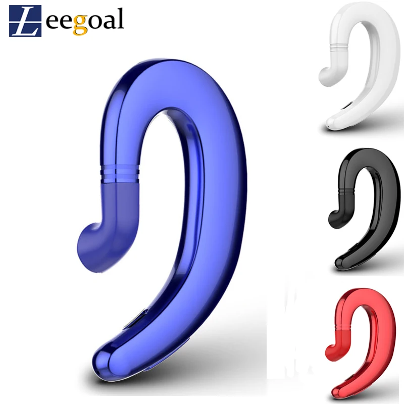 Bluetooth 4.1 Bone Conduction Headset Hanging Ear noise reduction Handsfree Call sport Wireless headphone | Электроника