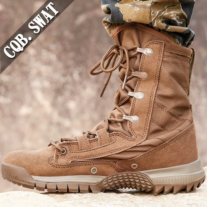 

Winter breathable super light 07 combat boots men's high-top military tactical Marine Martin military men's Marine boots