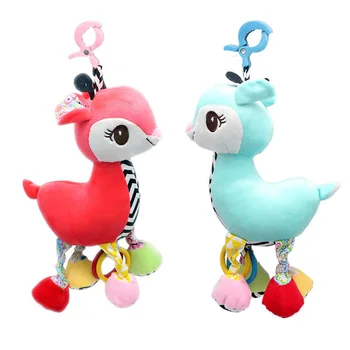 

Creative Soft Musical Box Baby Toys For Kids Baby Infant Crib Bed Stroller Toy Colorful Hanging Educational Rattle Toy For Gift