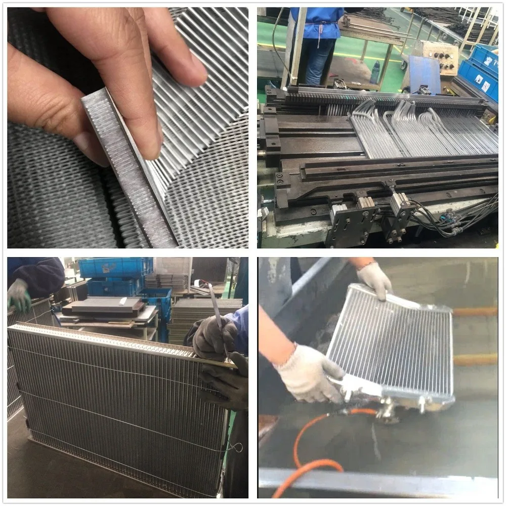 BIKINGBOY radiador de refrigeración del motor para HONDA CBR1000RR CBR 1000 RR Fireblade, 2004 DE 2005 04 05 aluminio núcleo RR4 RR5 agua refrigerador