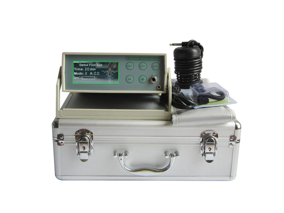 

1pcs Health Care Detox Machine Ion Cleanse Ionic Detox Foot Bath Aqua Cell Cleanse Chi Spa Machine Hot Fast Delivery By DHL A08