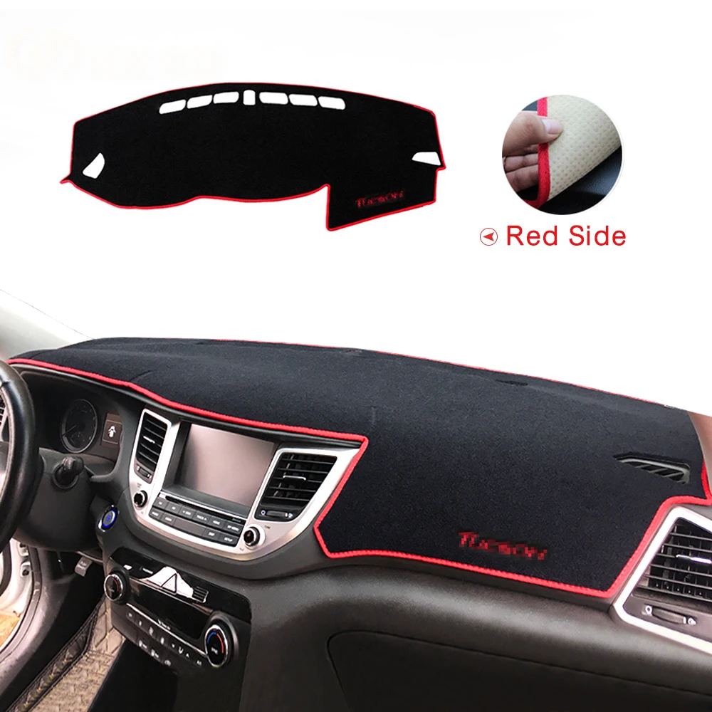 For Hyundai Tucson 2015 2016 2017 2018 2019 LHD Accessories Car Styling Dashboard Avoid Light Pad I