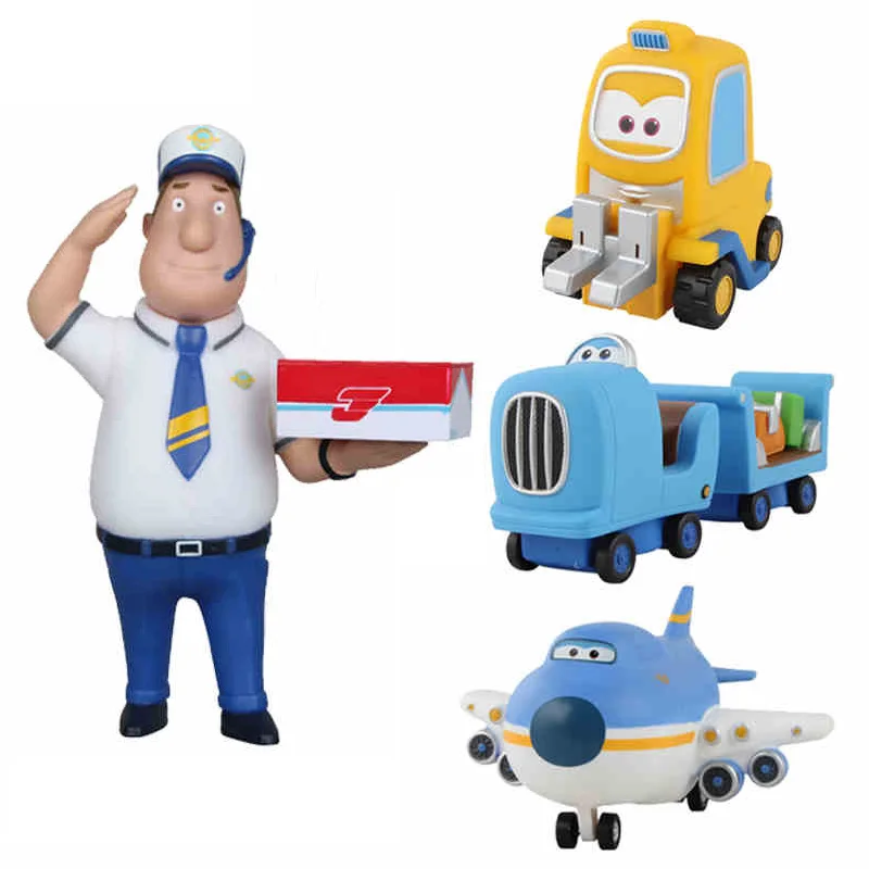 Новинка 2017 миниатюрные детские игрушки Superwings Q Version милый мини робот самолёт для