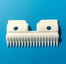 Free shipping 5pcs 18 teeth zirconia ceramic clipper blade for Andis trimmers