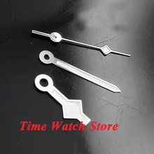 Снежинка серебристо-белый цвет светящиеся часы ручной подходит для DG 2813 ETA 2824 2836 Miyota 8215 821A автоматический механизм H26