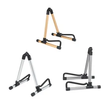 Universal plegable Guitarras soporte para eléctrica acústica Guitarras s portátil Guitarras bajo instrumento de cuerda soporte de suelo