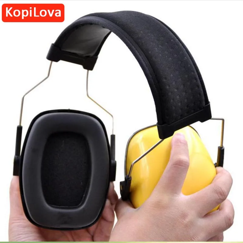 

KopiLova 10pcs Professional Hearing Protection Ear Muffs Noise Reducer Ear Protector Sound Proof Comfortable to Wear Earmuff