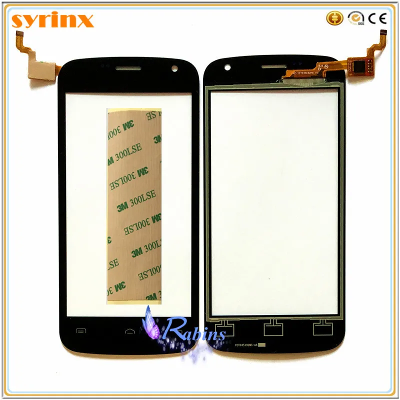 

4.5 inch Mobile Phone Touchscreen Sensor For DOOGEE X3 Touch Screen Digitizer Touch Panel Front Glass TouchPad 3M Stickers
