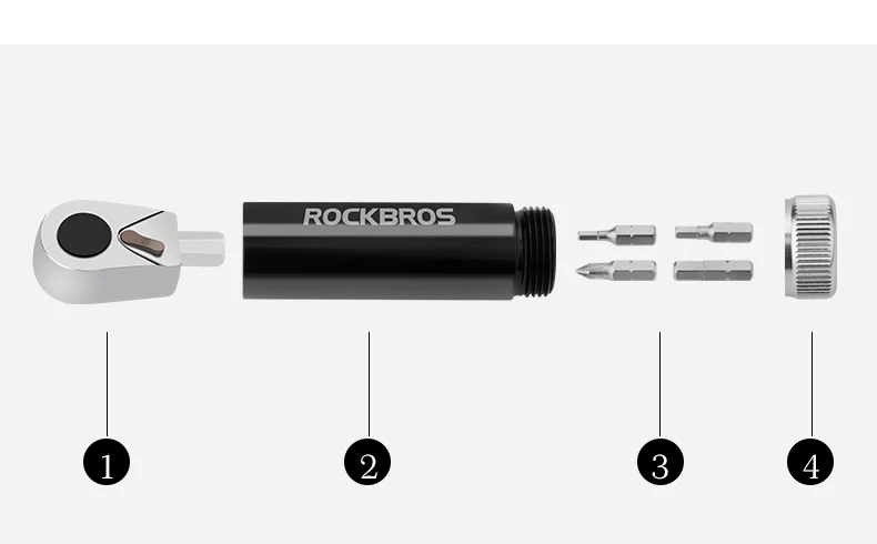 ROCKBROS высокий крутящий момент двунаправленный Трещоточный ключ Mtb велосипедный велосипед инструменты для ремонта многофункциональные Антикоррозийные быстросъемные ручные инструменты