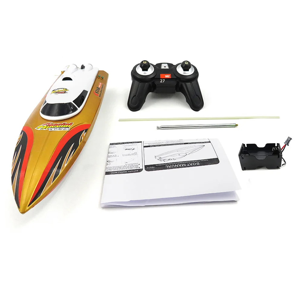 Flytec HQ5010 Infrared Control RC Boat 15kmh Super Speed Electric RC Ship Speedboat Toys (9)