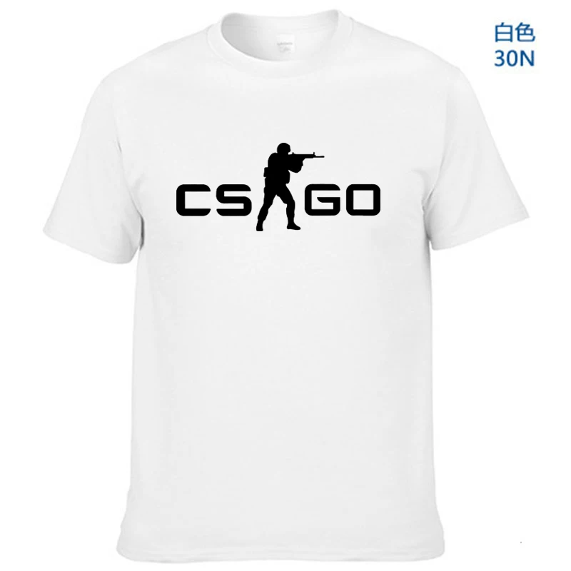 Мужская футболка Cs Go 2018 Counter Strike с глобальным нападением CSGO повседневная мужская