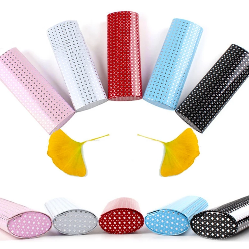 Magnetic Closure Oval Hard Case glasses case glasses storage bag sunglasses bag zipper eyewear box Glasses Package Sunglasses Storage Box Portable Travel Leather Accessories